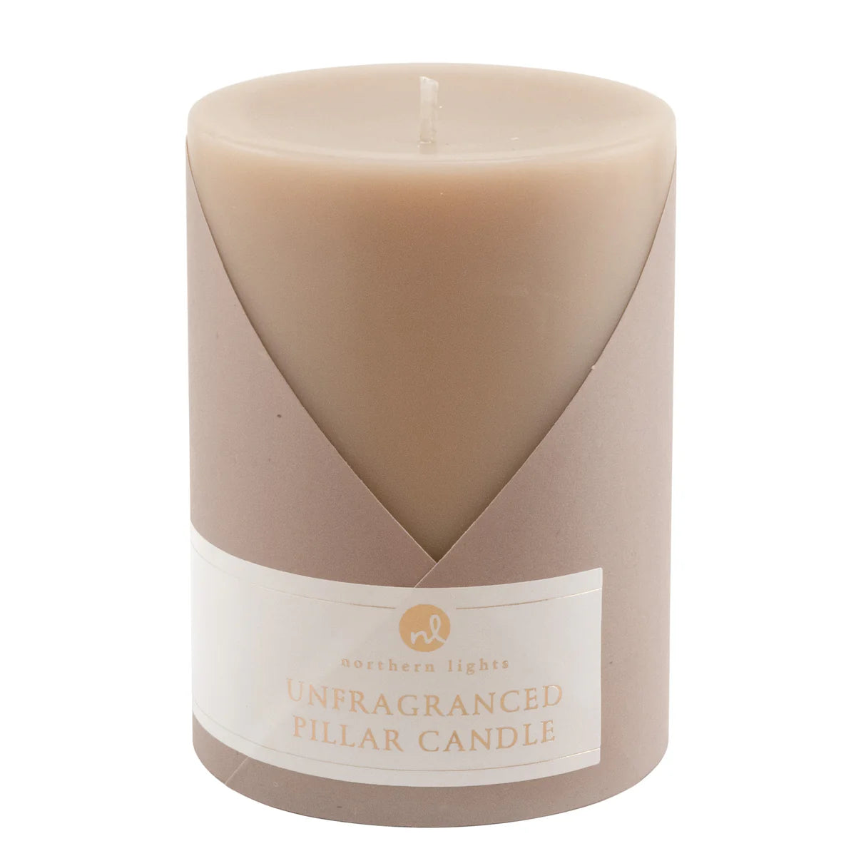 UNFRAGRANCED PILLAR 3X4 TAN
