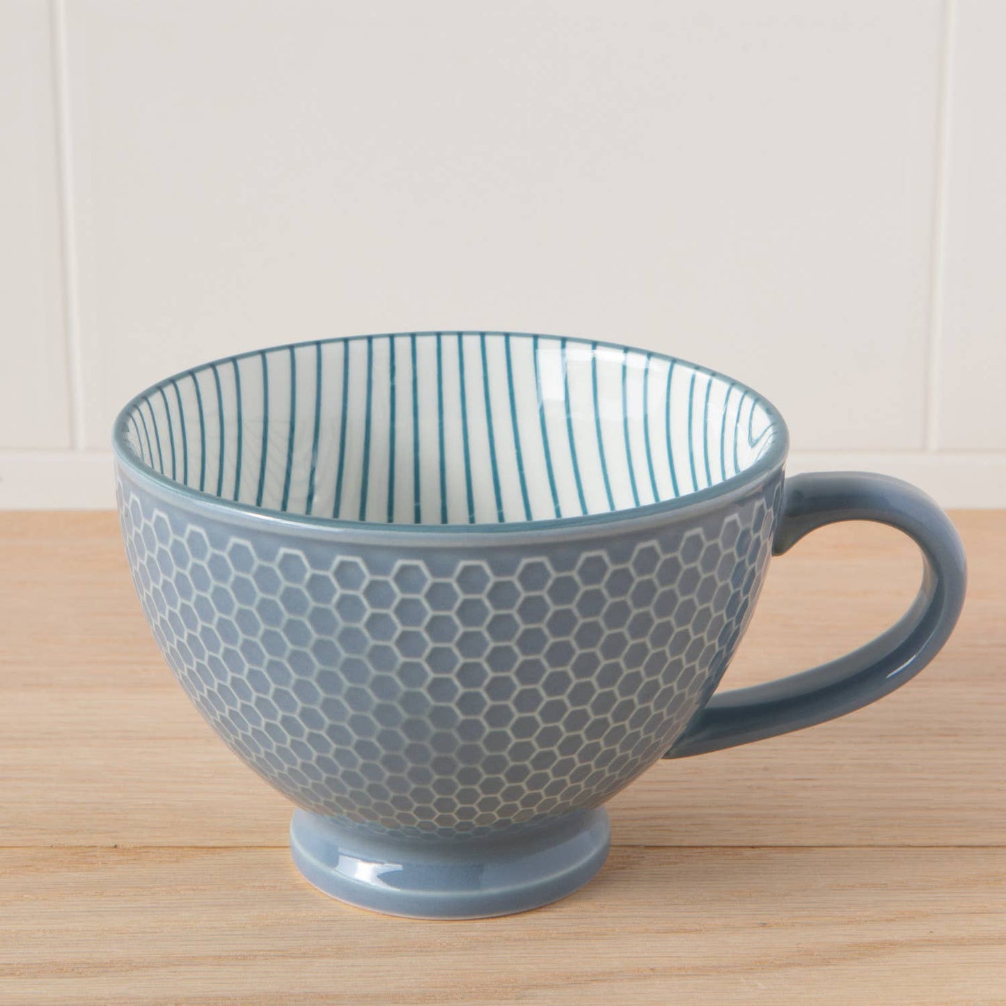 SLATE BLUR LATTE MUG