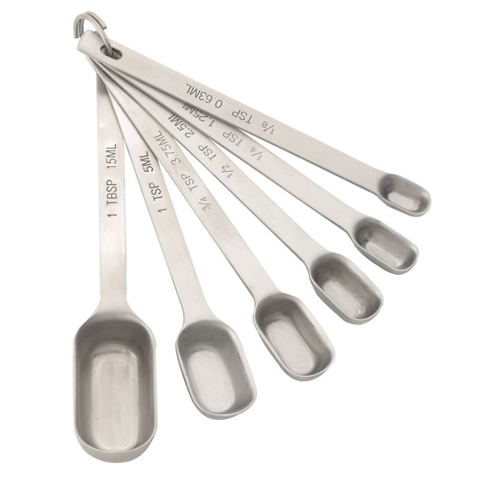 MRS ANDERSON'S SPICE MEASURING SPOONS 6 PC SET