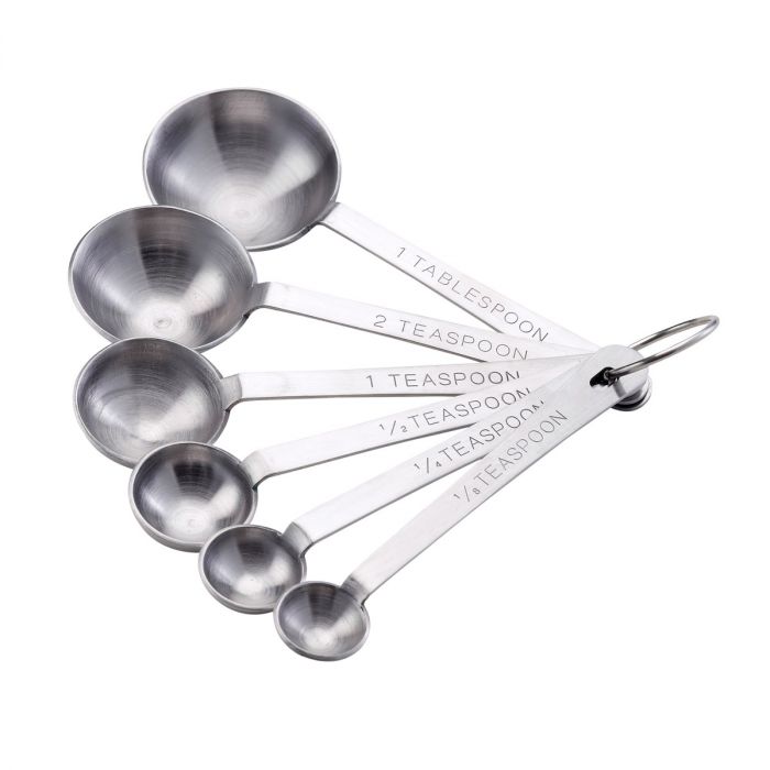 MRS ANDERSON'S BAKING MEASURING SPOONS 6 PC SET