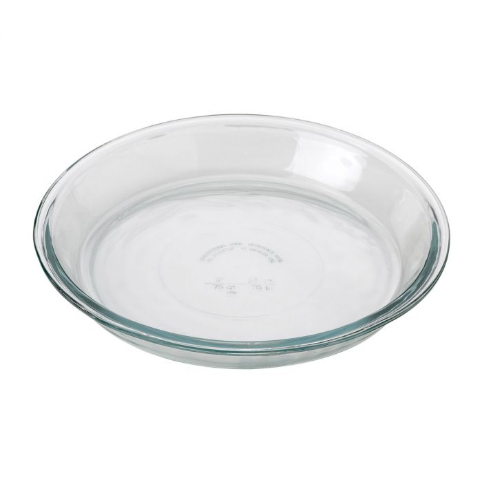 PIE DISH GLASS 9"