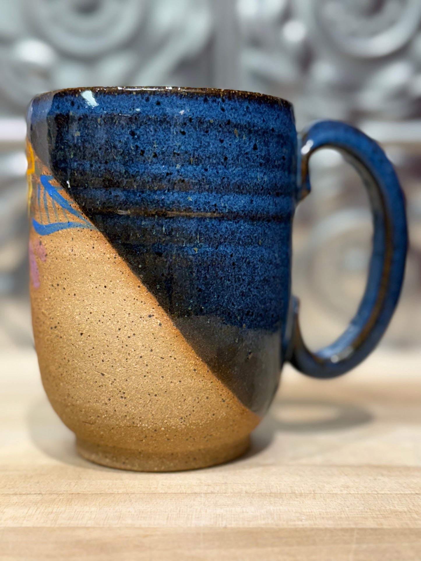 RISING FOREST MUG-RAINBOW MANDALA