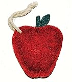 LOOFAH SCRUBBER RED APPLE