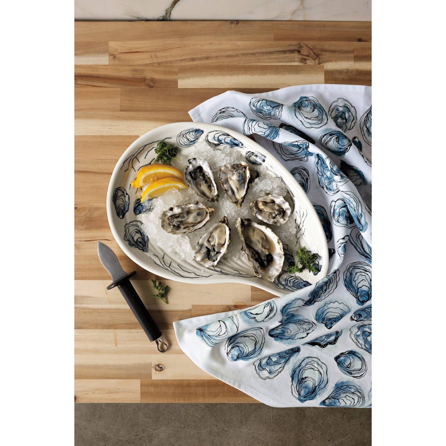OYSTERS DISHTOWEL