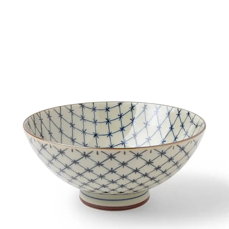 ANTIQUE KIMONO LATTICE BOWL 5.75"