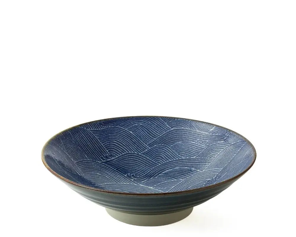 ARANAMI WAVE SERVING BOWL 9.75"
