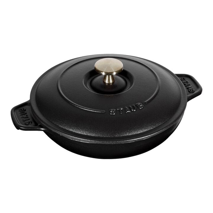 COVERED BAKING DISH W/LID 8” MATTE BLACK
