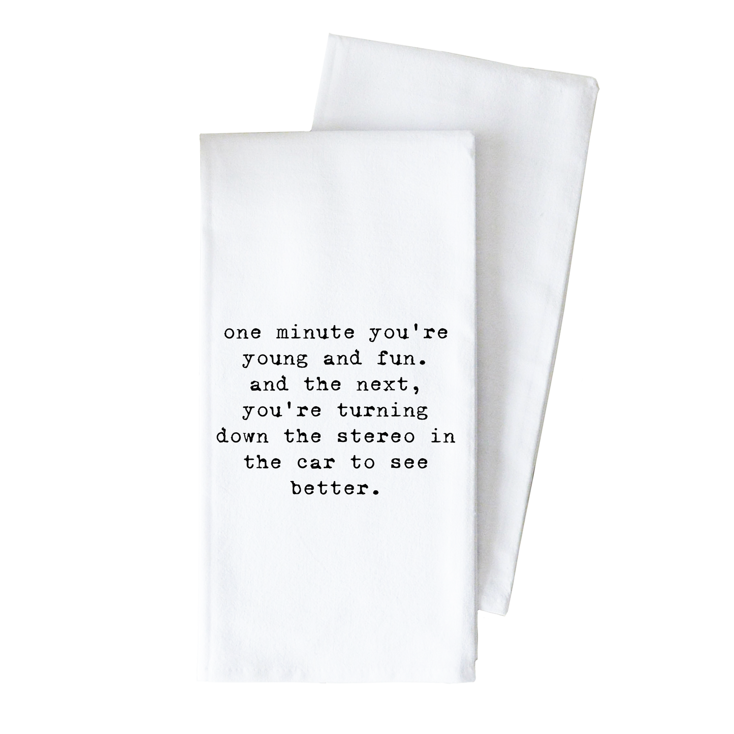 Stereo Tea Towel