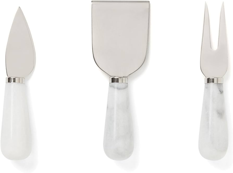 MARBLE CHEESE KNIFE SET