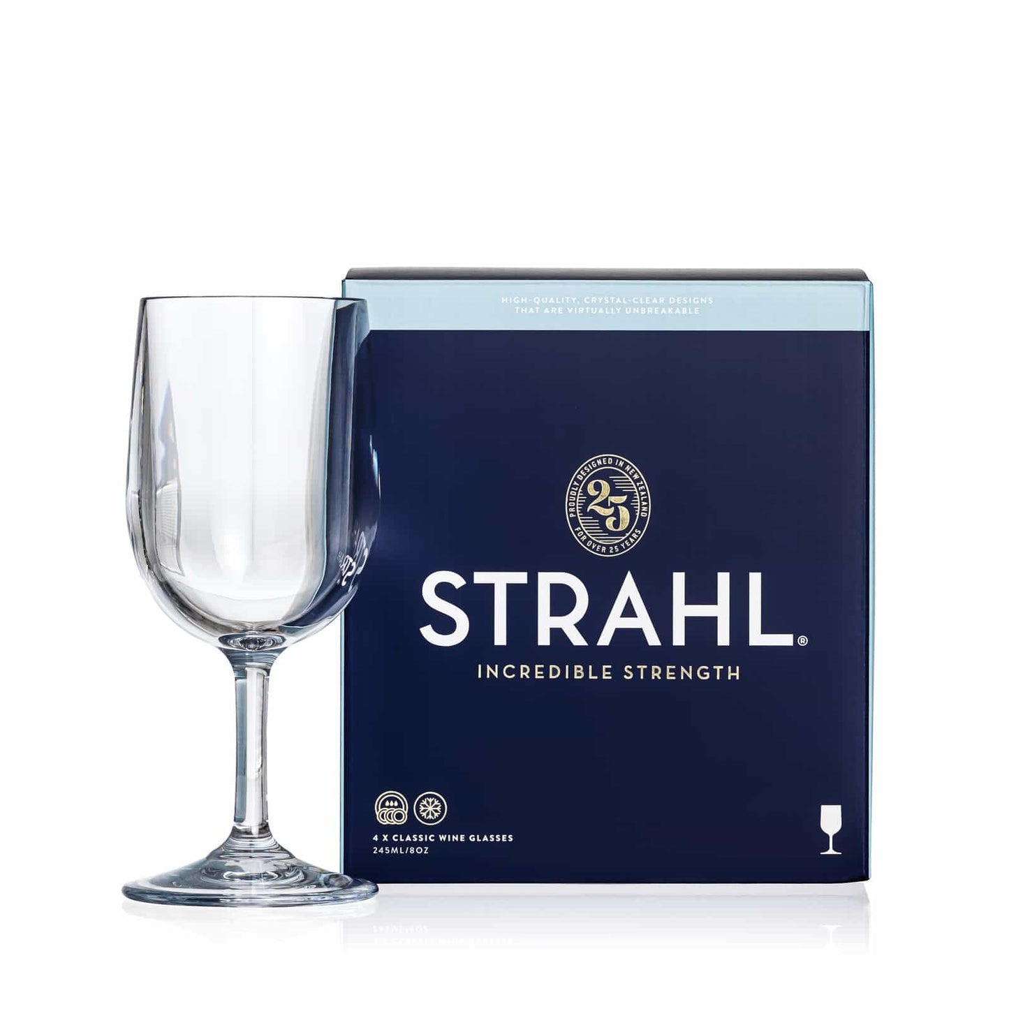 STRAHL CLASSIC WINE SET OF 4