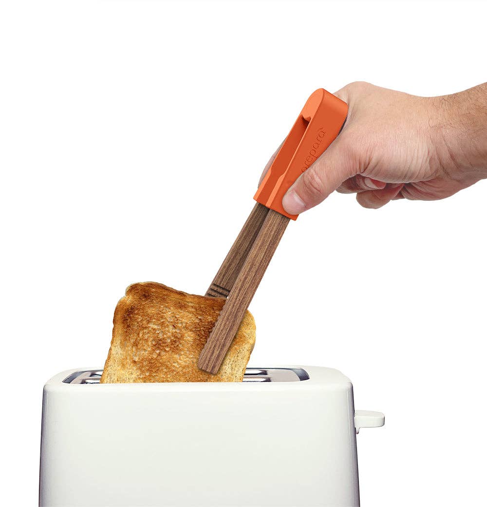 TOAST TONGS - ORANGE