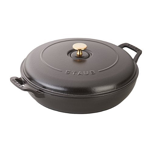 STAUB BRAISER 3.5 QT BLACK
