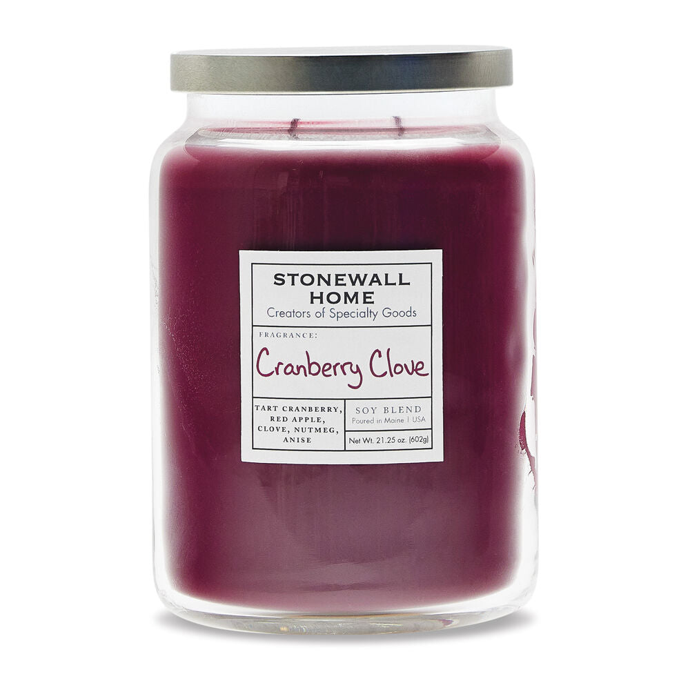 CRANBERRY CLOVE CANDLE 21.25OZ