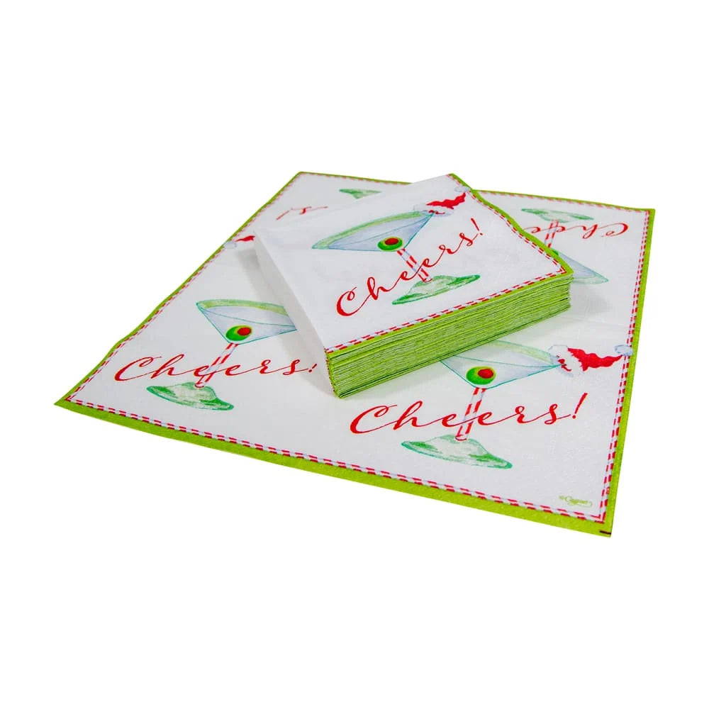 CHRISTMAS CHEERS COCKTAIL NAPKINS