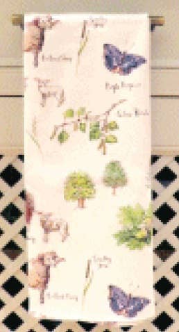 Out in the Fields Cotton Tea Towel