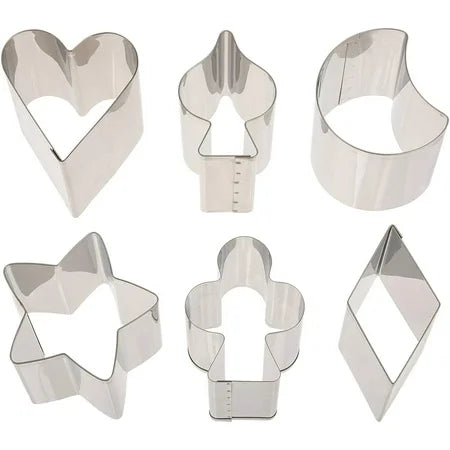 FANCY SHAPE CUTTER 6 PC