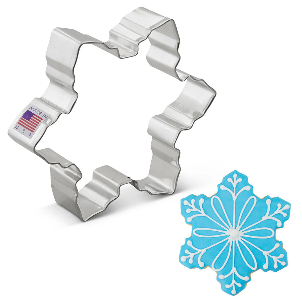 SNOWFLAKE COOKIE CUTTER 4.5"
