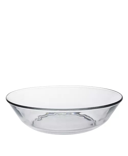 GLASS SOUP PLATE 8.25"