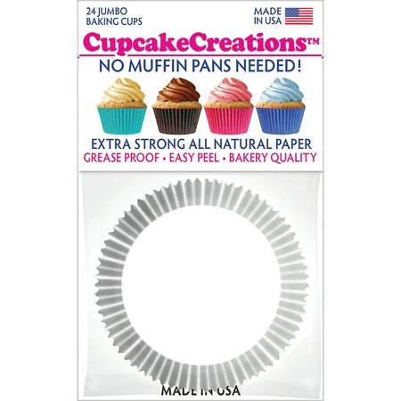 JUMBO CUPCAKE WHITE