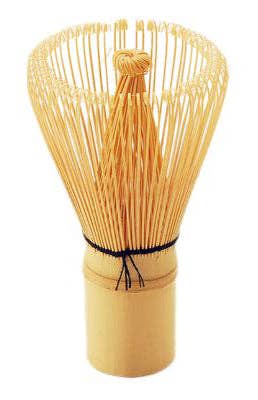 MATCHA WHISK CHASEN 4"H 100 PRONG BAMBOO WHISK