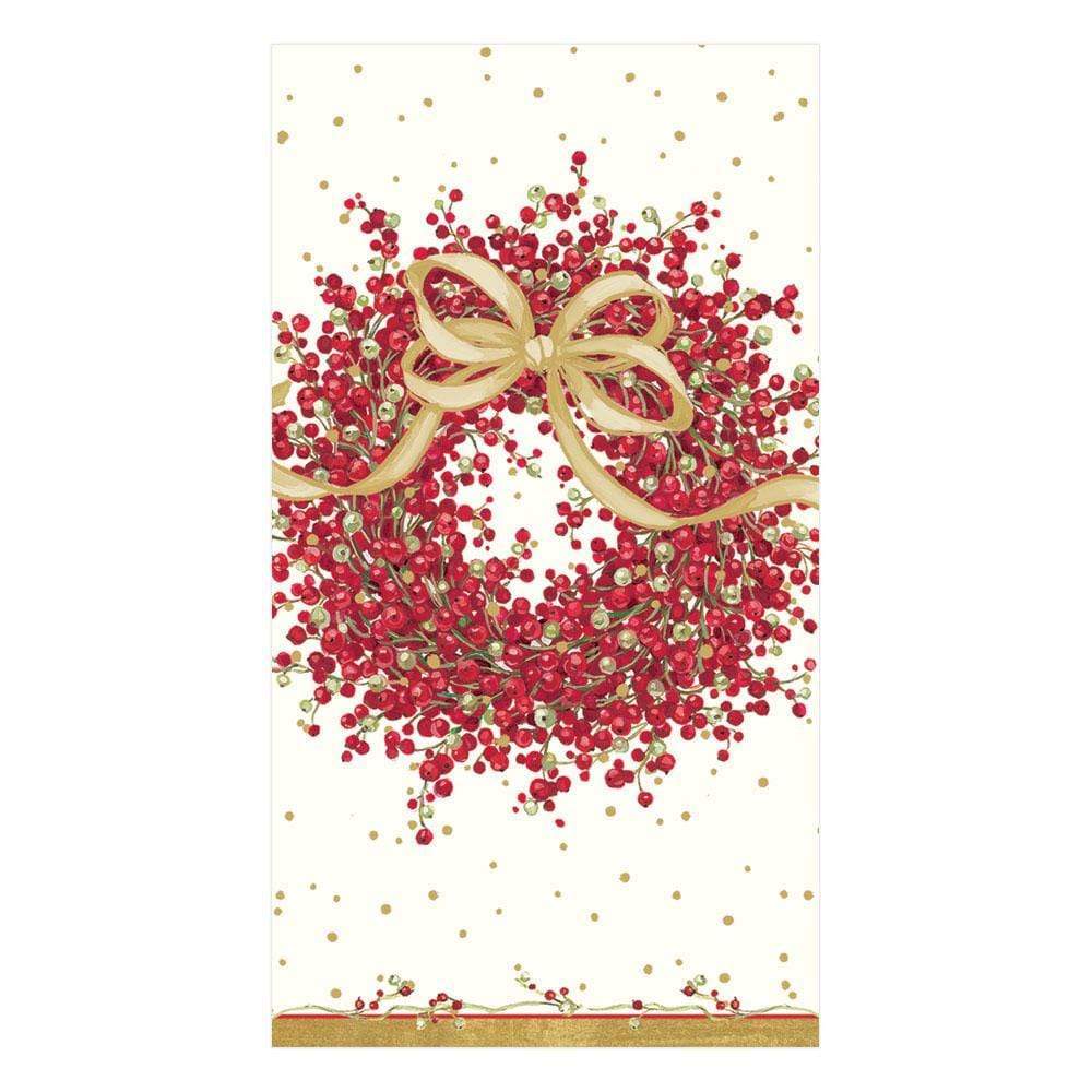 GUEST TOWEL PEPPERBERRY