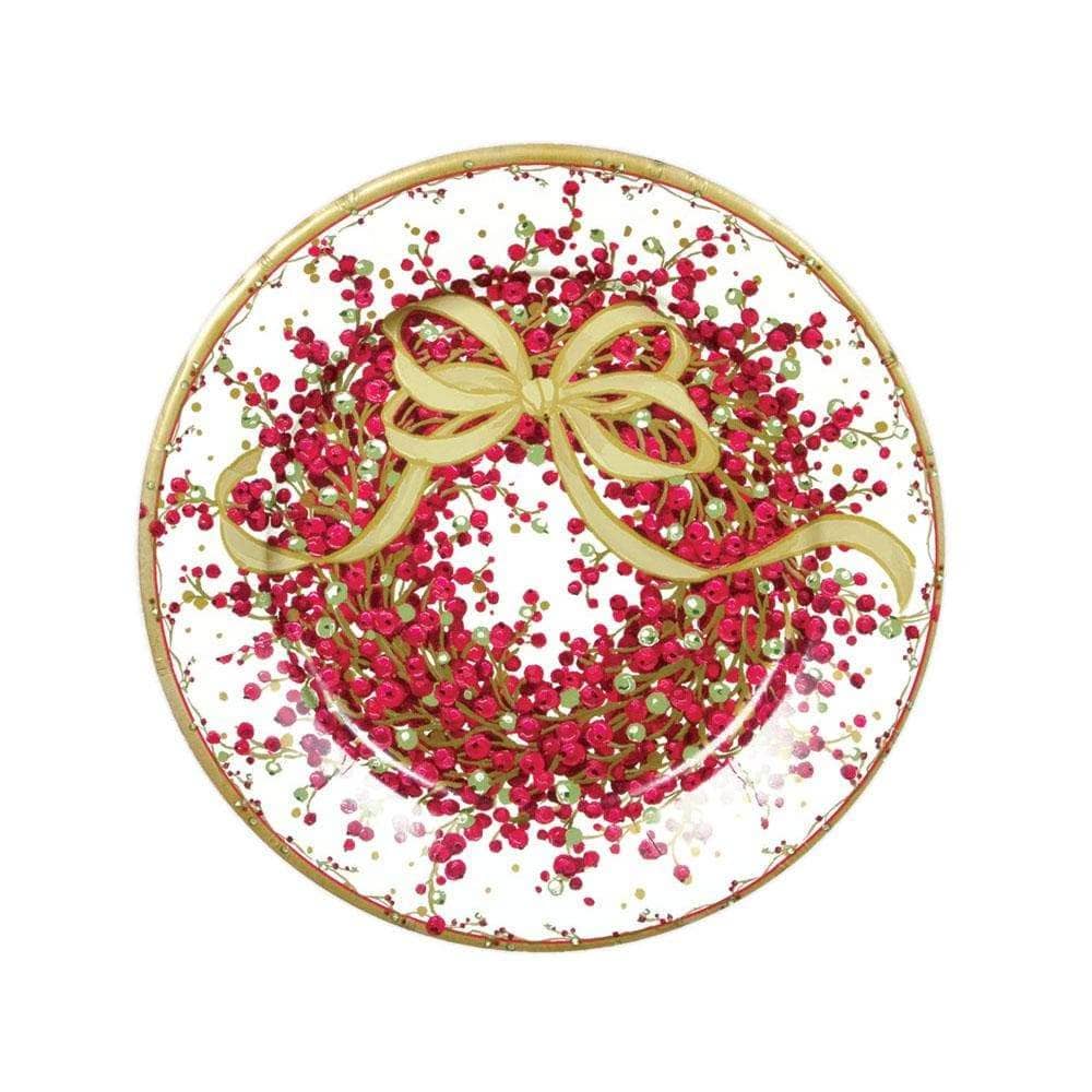 PAPER DESSERT PLATES PEPPERBERRY