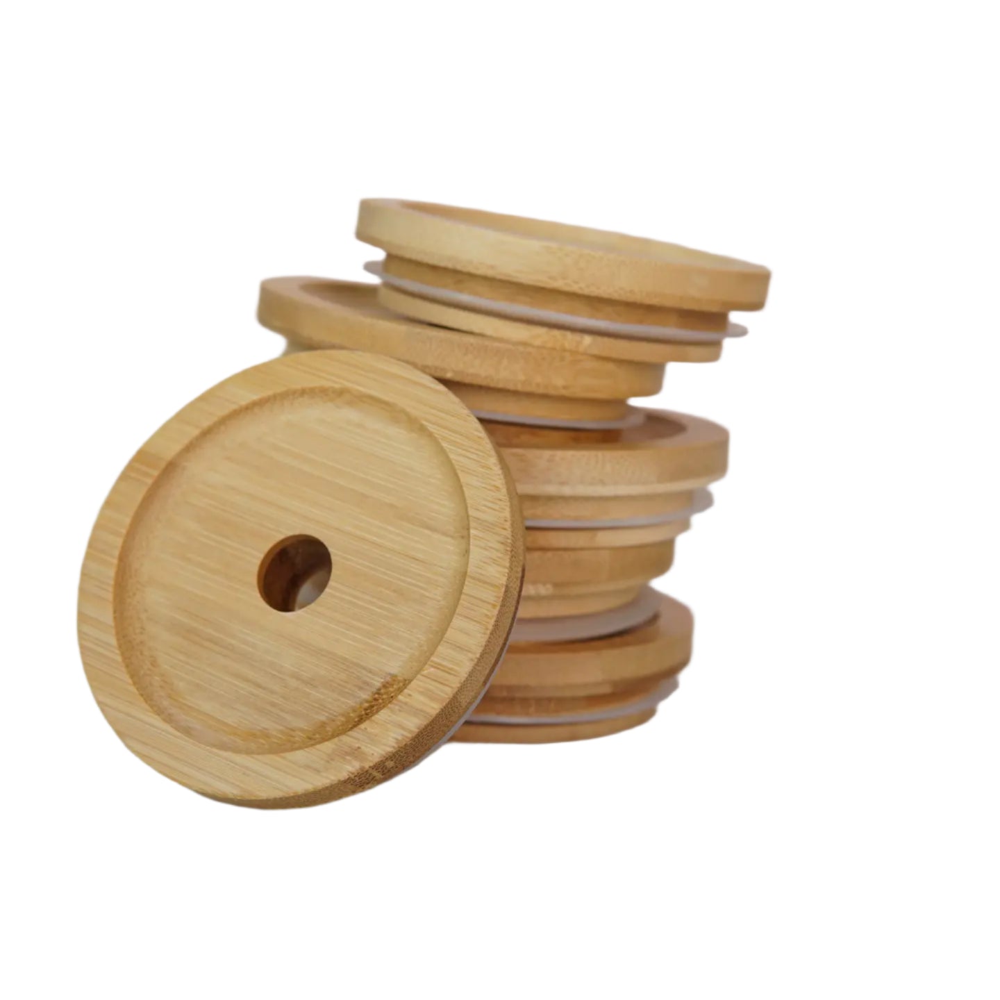 WIDE MOUTH BAMBOO LID 86MM