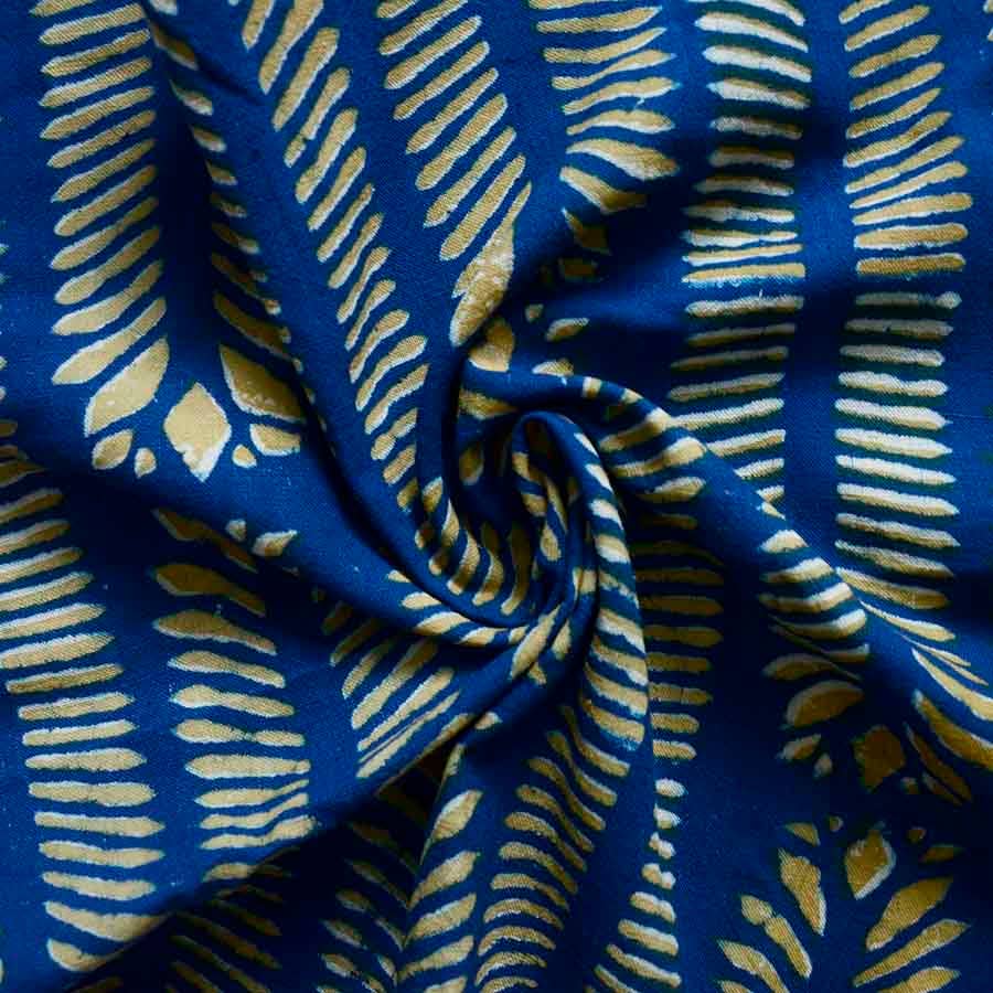Artisan Dinner Napkins, Hand Block Printed Cotton Set | Nue