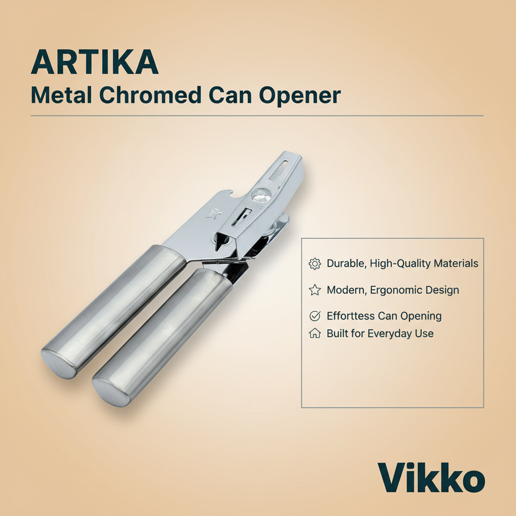 Artika Metal Chromed Can Opener