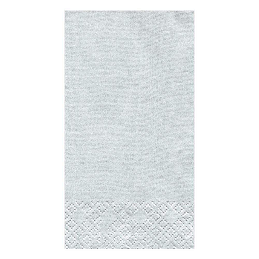 GUEST TOWEL MOIRE PLATINUM 2