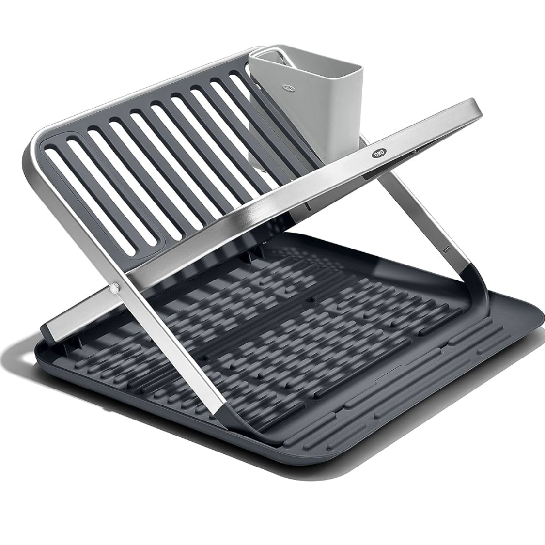 ALUMINUM FOLD FLAT DISH RACK