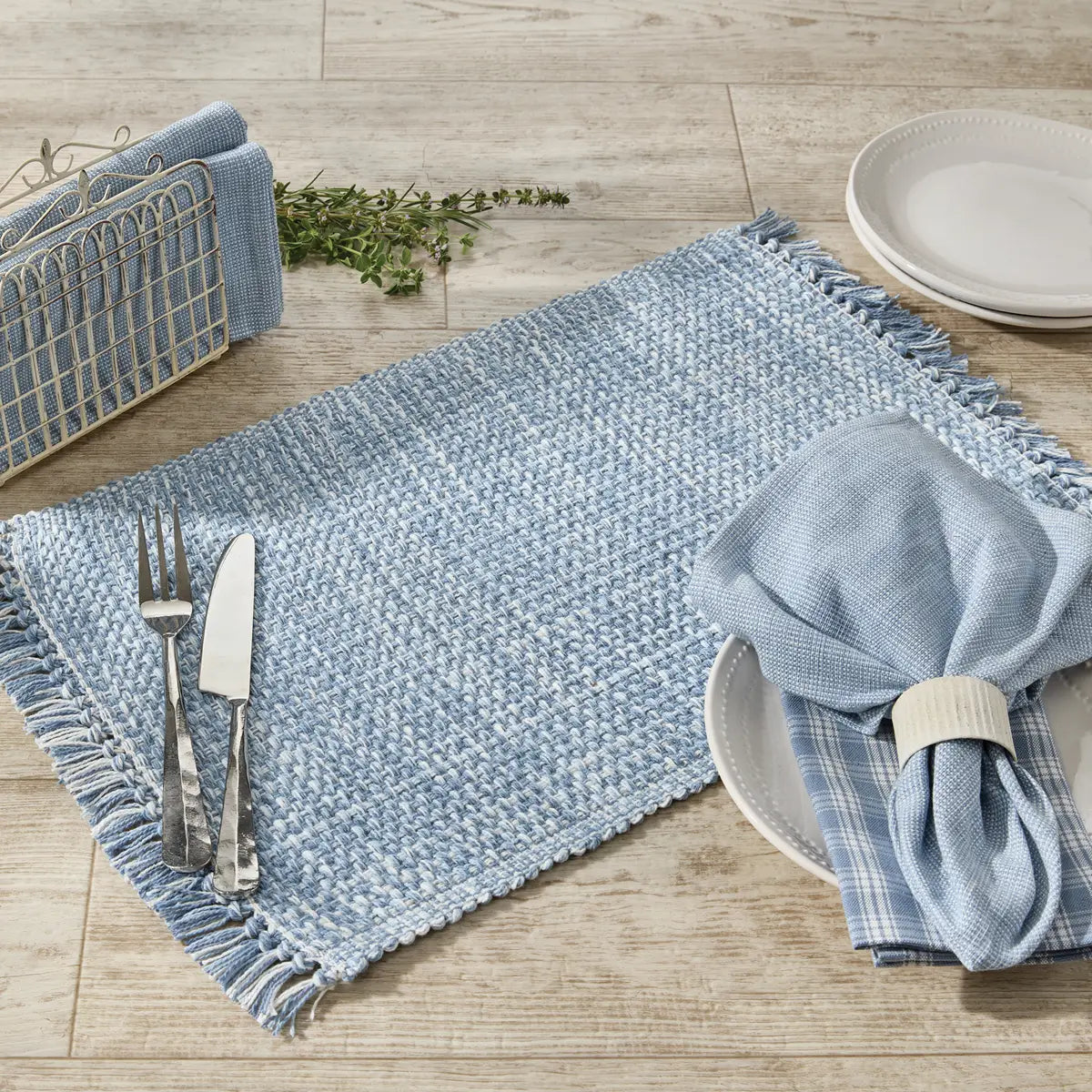 BASKETWEAVE PLACEMAT - DUSK