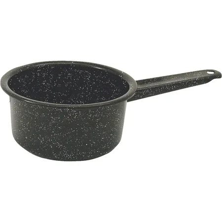GRANITEWARE SAUCEPAN 1 QT BLK