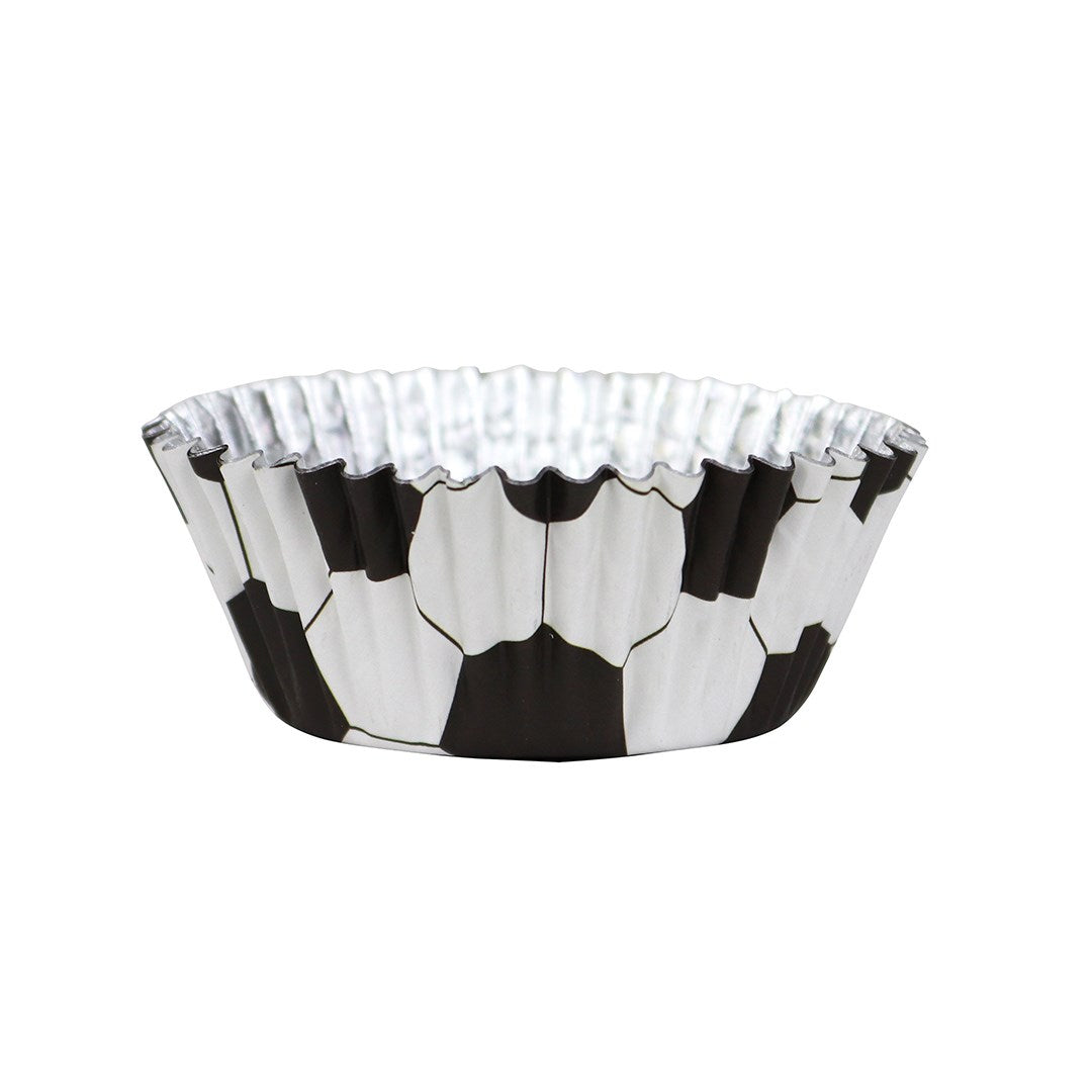 SOCCER / FUTBOL CUPCAKE FOIL LINERS 30/CT
