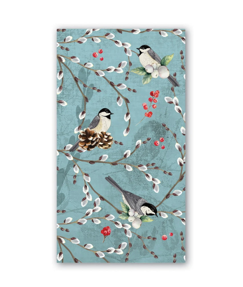 GUEST TOWELS WINTERBERRY & BALSAM