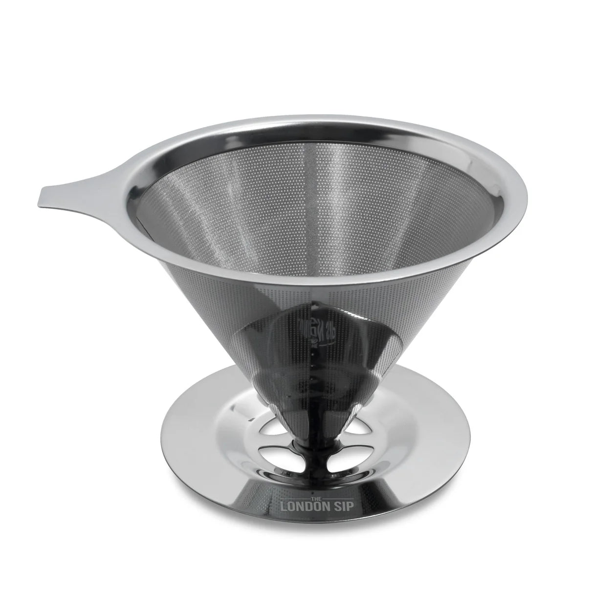 LONDON SIP STAINLESS STEEL COFFEE DRIPPER 1-4 CUPS