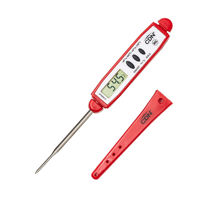 DIGITAL POCKET THERMOMETER RED