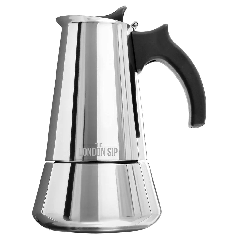 LONDON SIP STOVETOP ESPRESSO STAINLESS 6 CUP