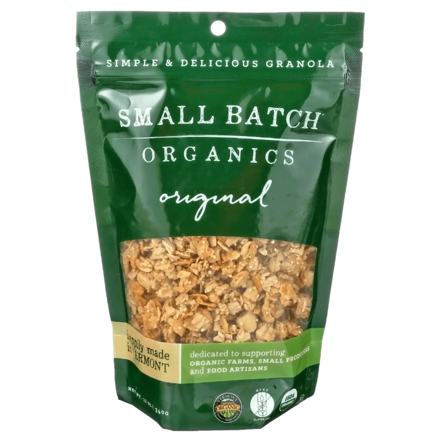 SMALL BATCH GRANOLA ORIGINAL 12oz