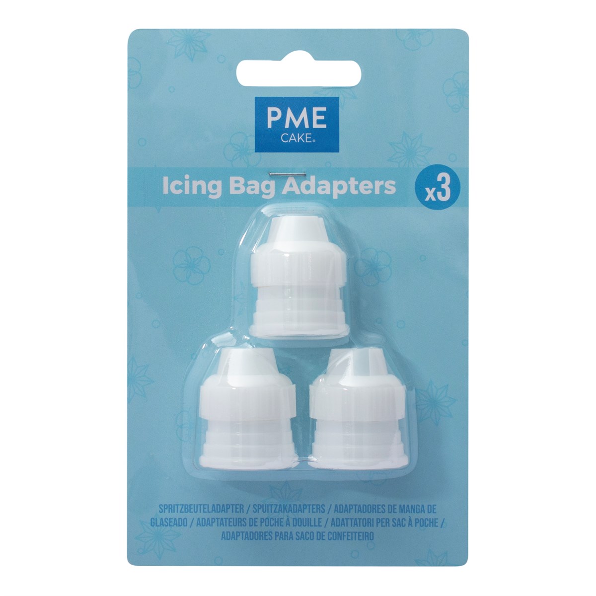 ICING BAG ADAPTORS 3/PK