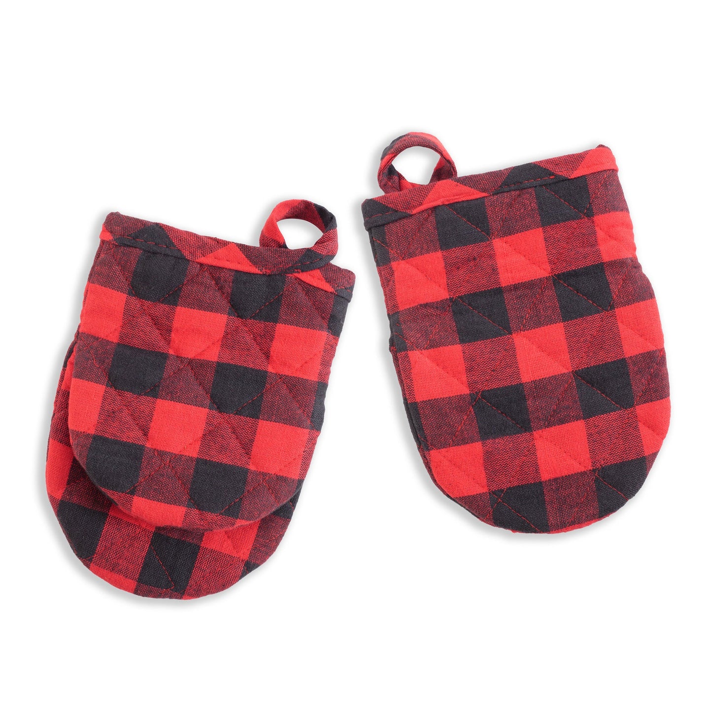 BUFFALO CHECK PLAID MINI OVEN MITT SET OF 2
