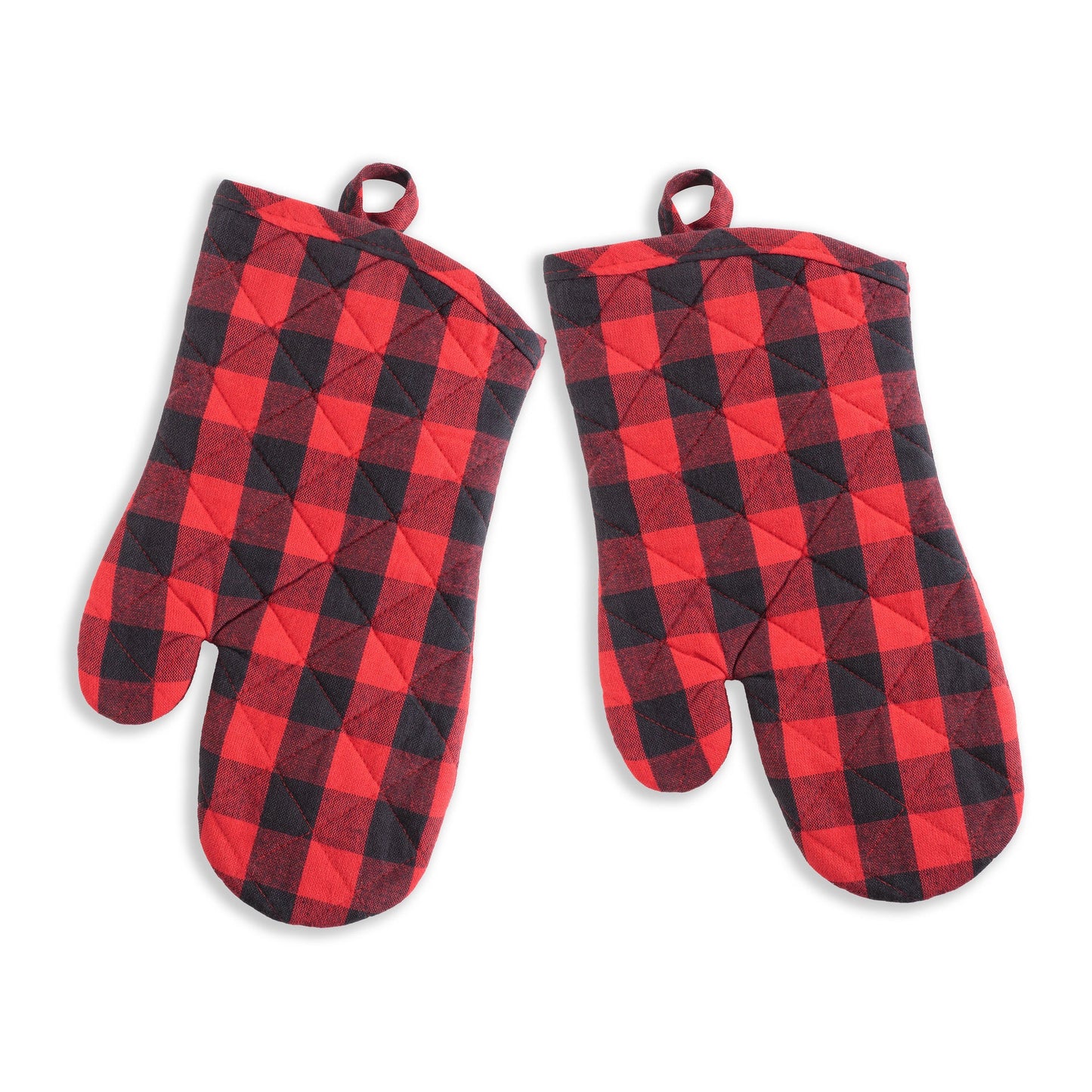 BUFFALO CHECK PLAID OVEN MITT SET OF 2`