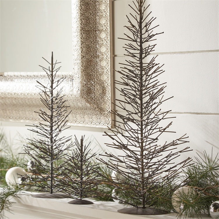 METAL TREE DECO LG