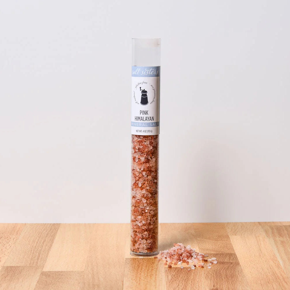 SALT SISTERS PINK HIMILAYAN MINERAL SALT 4 OZ