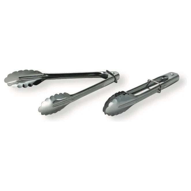 STAINLESS STEEL TONGS 7" SET/2