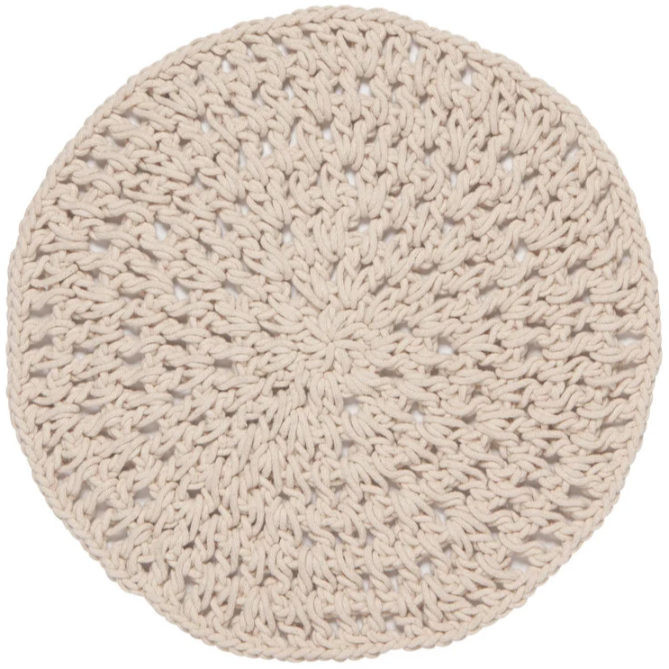 KNOTTED NATURAL PLACEMAT