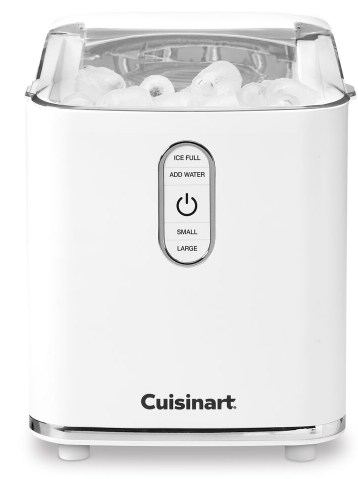 CUISINART COMPACT BULLET COUNTERTOP ICE MAKER