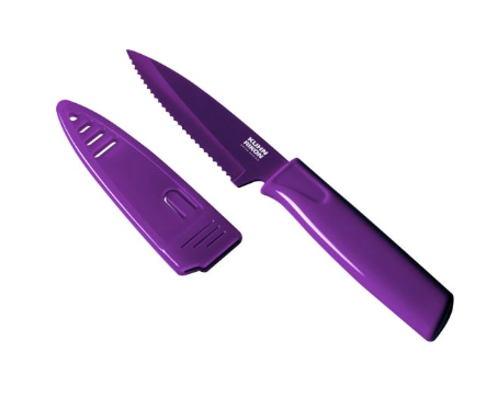 COLORI SERRATED PARING KNIFE 4"