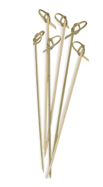 BAMBOO KNOT PICKS 6.5"