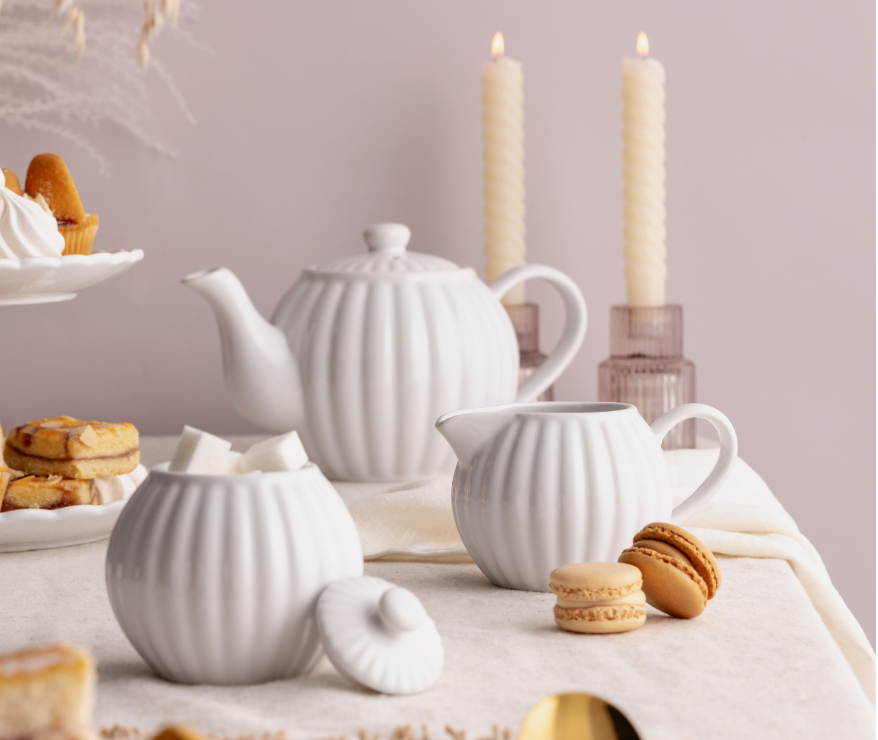PRICE & KENSINGTON LUXE CREAMER & SUGAR BOWL SET